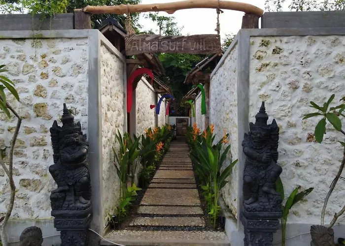 Alma 03 - Modern Bali Style 01 Bed With Private Pool ウルワツ