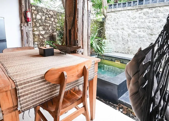 Alma 03 - Modern Bali Style 01 Bed With Private Pool * ウルワツ